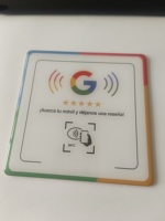 Mini Etiqueta NFC Inteligente, Tarjeta de PVC NTAG213 Reescribible, Tarjeta de Contacto para Pagos, Uso en Hoteles, Reseñas Comerciales, Interacción con Clientes, Reseñas de Google