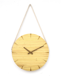 Orologio <span class=keywords><strong>da</strong></span> <span class=keywords><strong>Parete</strong></span> <span class=keywords><strong>in</strong></span> <span class=keywords><strong>Legno</strong></span> Moderno Senza Numeri con Corda <span class=keywords><strong>per</strong></span> Appendere, <span class=keywords><strong>per</strong></span> Soggiorno e <span class=keywords><strong>Cucina</strong></span> - Product Image 3