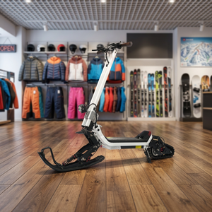 Trottinette électrique auto-équilibrante G63 SnowTrack, moteur brushless 1500W, pneus pleins, cadre en aluminium, guidon réglable, capacité maximale 150 kg - Product Image 3