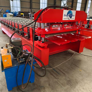 Farbe Stahl Metall Hoson Car Box Container Platte Wand platte Blech Rollen form maschine Car Board Making <span class=keywords><strong>Machine</strong></span> Preis - Product Image 2