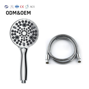 Pommeau de Douche à Main Triple Sortie 3 Modes, Design Moderne, ABS Électroplaqué, Haute Pression, 10 Fonctions, Facile à Utiliser - Vente Chaude - Product Image 1