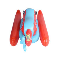 Flotteur de piscine personnalisé rouge, jouets gonflables pour enfants, flotteurs de plage