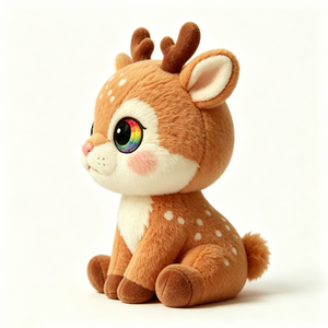 Personaliza tu juguete de peluche de ciervo, peluche de ciervo adorable, peluche de venado, juguete de peluche de ciervo bebé - Product Image 4