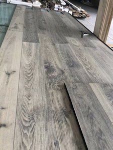 Suelo de roble europeo de Color gris oscuro <span class=keywords><strong>industrial</strong></span>, tablones anchos de ingeniería, suelo de madera dura, cambio químico, <span class=keywords><strong>parquet</strong></span> de madera - Product Image 3