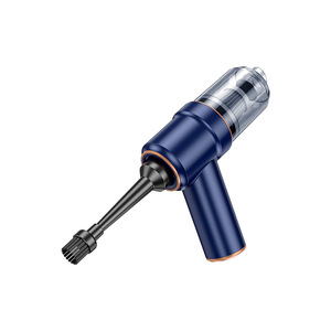 Aspiradora de mano portátil inalámbrica con capacidad de polvo de 0.3L y 42000 RPM para uso en coche y hogar. - Product Image 1