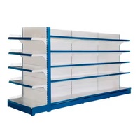 Prix d'usine Étagère de supermarché Stand Rack Magasin de détail Étagère d'extrémité Double face Gondole Supermarché Stand Rack