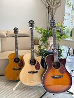 Gitar Akustik Bullfighter D4A 6 Senar, Top Solid Mahogany, 6 Senar Baja, Neck Mahogany, Back/Sides Rosewood, Warna-warni, 40/41 Inch