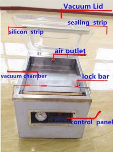 万和DZ-300/PD电动半自动台式迷你真空封口机食品化学品包装机使用寿命长 - Product Image 5