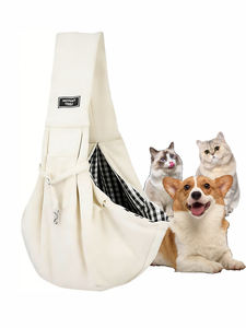 Çift Yönlü Kullanımlı Eller Serbest Polyester Evcil Hayvan Sırt Çantası Taşıyıcı Ayarlanabilir Askı 8kg Kapasiteli Küçük Köpekler Kediler için-Taşınabilir Yürüyüş Açık Hava - Product Image 5