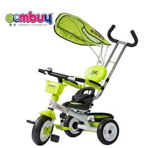 Venta caliente niños de <span class=keywords><strong>3</strong></span> ruedas paseo en coche plegable triciclo de niños en bicicleta - Product Image 3