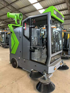 เครื่องกวาดถนนไฟฟ้าอัตโนมัติคุณภาพสูง Ren qi ได้รับการรับรองมาตรฐาน CE ผลิตในประเทศจีน ทนทาน สำหรับงานอุตสาหกรรม กำลังกวาด 16,000 ตร.ม./ชม. - Product Image 4