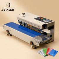 Scelleuse à bande continue automatique FR-900 pour sacs en plastique, type horizontal, pour ligne d'emballage de snacks, certifiée CE