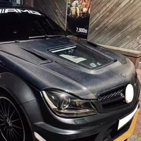 Capot de moteur en fibre de carbone Capot de voiture en verre transparent pour mercedes-benz GLC63s AMG GLC43 GLC260glc Coupé Capot de capot avant