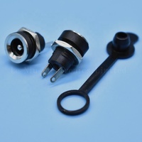 Prise Jack DC-022b avec écrou 3.5*1.35 3513 3.5mm X 1.1mm Prise d'alimentation DC 022b 35135 3.5mm Port d'alimentation DC022b