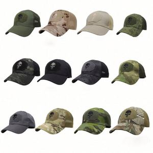 Casquette de baseball camouflage en coton réglable pour l'extérieur, style jungle, en gros, directement de l'usine, en stock en vrac - Product Image 3