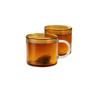 Double Wall Borosilicate 250ml Insulated Glass Coffee Mug <b>Tea</b> <b>Cup</b> Lead-Free Latte <b>Cup</b> Bulk - Product Image 2