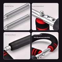 Barra de Ejercicio Multifuncional Ajustable en Forma de U para Músculos del Pecho y Brazos para Hombre, No Plegable, Equipo de Entrenamiento para Uso Doméstico