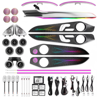 Kit d'éclairage d'ambiance intérieur LED OEM Symphomy pour Mercedes Benz Classe C W205/GLC X253 - Accessoires et pièces de garniture