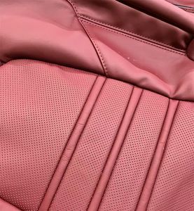 Fabricante venta naranja Nappa cuero coche <span class=keywords><strong>Interior</strong></span> asiento cubre acolchado bordado personalizado para Porsche 718 911 Cayman - Product Image 4