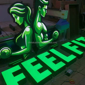 Chất lượng cao ngoài trời không thấm nước 3D LED thư kênh <span class=keywords><strong>frontlit</strong></span> cho công ty và bệnh viện sử dụng - Product Image 5