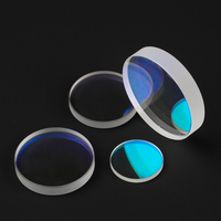 Lentilles de protection laser Dunlei D30-D35 en silice fondue de quartz pour accessoires de tête de découpe Precitec Raytools WSX