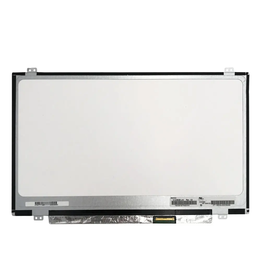 14.0 inches laptop screen slim LED screen for G460 Y460 LP140WH8-TLA1, N140BGE-L33, HB140WX1-300