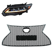 Kit de Conversión de Parachoques Delantero Estilo LX Premium para Toyota Corolla E140 E150 2011 2012 2013, Kit de Carrocería ABS, Facelift OE 52119-03901