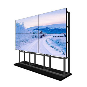 Mur vidéo LCD 4K 3x3 de 43/49/55 pouces à épissure transparente pour affichage publicitaire intérieur/extérieur, centres commerciaux et fond de scène (SDK inclus) - Product Image 4