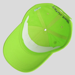 Gorra de Béisbol Divertida con Diseño de Dibujos Animados Personalizada, 100% Algodón, Estilo Deportivo Urbano para Niños, Gorra Verde con Orejas de Gato y Oso, Novedad 2024 - Product Image 4