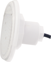 Luz LED para Piscina de 120 mm, Rellena de Resina, IP68, 10 W, RGB, Control Remoto, Conexión de 1.5 Pulgadas, Lámpara Subacuática para Piscinas con Revestimiento de Vinilo