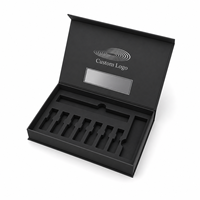 Boîte d'emballage personnalisée en carton pour flacon de 3 ml, petite boîte pour flacon en verre avec impression de logo, fabricant en gros pour les marques de détail