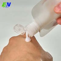 Recharge biodégradable imprimée personnalisée 100ml 250ml 500ml 600ml 1l Mini sac de poche à bec de shampooing Doypack debout pour les soins de la peau