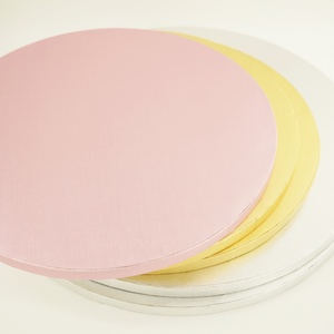 Bases de Madera Redondas Personalizadas con Diseño de Rosas para Pasteles, Base de MDF para Pasteles - Product Image 6