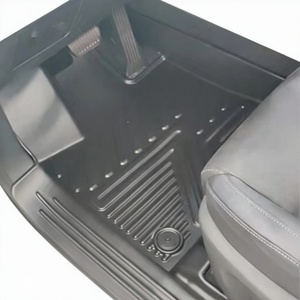 Alfombrillas de Coche Impermeables de TPE Ecológico, Juego Completo de 3/4 Piezas, Color Negro, para Changan UNI-K 2021-2022 - Product Image 1