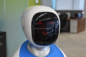 Robot de livraison intelligent IA pour restaurants et hôtels Amy Alpha à recharge automatique - Product Image 5