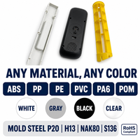 Componenti in Plastica Personalizzati con Stampaggio a Iniezione PP PVC ABS HDPE PA6 PE, Adatti per Edilizia, Porte e Finestre