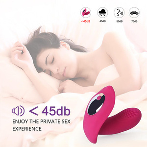 Butterfly Wireless Remote Control Rechargeable Battery Lightweight Quiet Vibration Wearable Female Masturbation <strong>Vibrator</strong> Fun - Product Image 3