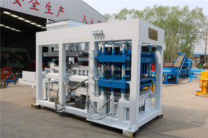 Máy làm gạch QTJ8-15 tự động lồng vào nhau Máy làm gạch xi măng - Product Image 4