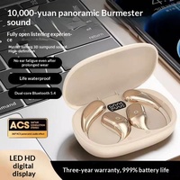 Nouveau Casque sans Fil à Conduction Osseuse Sportif en Gel de Silicone Étanche IPX5.4 à Fixation Auriculaire 2025
