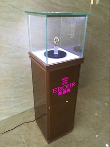 <span class=keywords><strong>Vitrine</strong></span> rotative en aluminium et verre pour téléphones portables avec éclairage LED, affichage numérique, étanche et écologique - Product Image 5