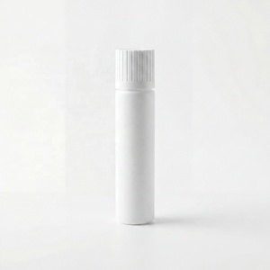 Botella de plástico PETG transparente de 20 ml, Ø20, color personalizado, pequeña, con tapa de rosca suave, cuello interno de 8,7 mm, probada contra fugas - Product Image 1