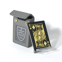 Cartes de tarot vintage noires et dorées personnalisées, impression sur papier d'art couché de qualité supérieure, impression couleur intégrale avec boîte de qualité supérieure pour le divertissement