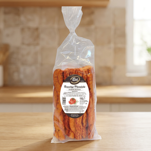 Tissi Snacks de céréales sans gluten, tresses de pizza semi-molles 150g x 10 pièces, goût salé cuit au four - Product Image 3