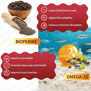 OEMCoQ10 100 מיליגרם כמוסות רכות אולטרה CoQ10 ספיגה פי 3 טובה יותר לבריאות הלב ולייצור אנרגיה קואנזים <span class=keywords><strong>Q10</strong></span> ויטמינים ותוספים תזונתיים - Product Image 5