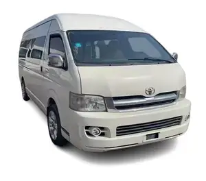 Hot Sale Used Mini Bus 10 Seaters Toyota Hiace Gasoline Engine Automatic Transmission for sale