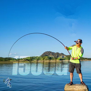 <span class=keywords><strong>Canne</strong></span> à pêche légère en carbone composite souple à action rapide de 6,3 m pour la pêche à la carpe et au poisson-serpent en eau douce (lac/ruisseau/rivière) - Product Image 6