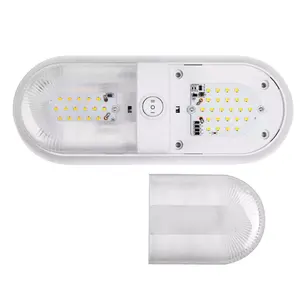 Lámpara LED de techo de doble cúpula con interruptor de encendido/apagado iluminación Interior para coche/RV/remolque/<span class=keywords><strong>Camper</strong></span> DC 12V Natural - Product Image 1