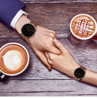 Jam Tangan Quartz Mewah Hannah Martin Ch02 Desain Minimalis Tahan Air untuk Pria dan Wanita Montre Relojes Uhr