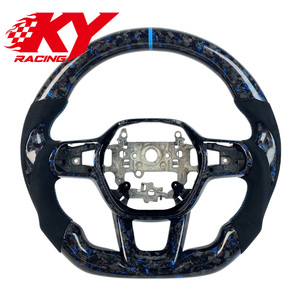 Volante de Carreras de Fibra de Carbono Forjado Personalizado para Honda Civic 11ª Gen, Acura Integra Type S, CRV, Accord 10ª Gen - Product Image 1
