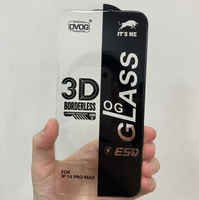3D Randloze It's Me Telefoonscherm Beschermer Volledige Dekking Hoge Transparantie Gehard Glas voor iPhone 16 Pro Max